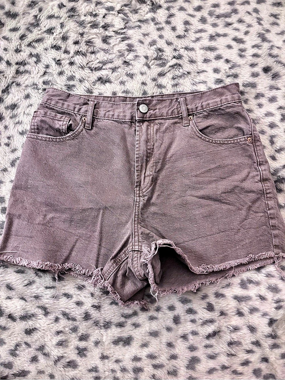 PacSun Vintage Cut Off Denim Shorts brown Size 27